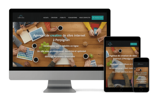 Agence web Comjose site internet responsive Perpignan